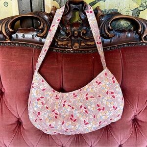 Floral Pink Shoulder Bag